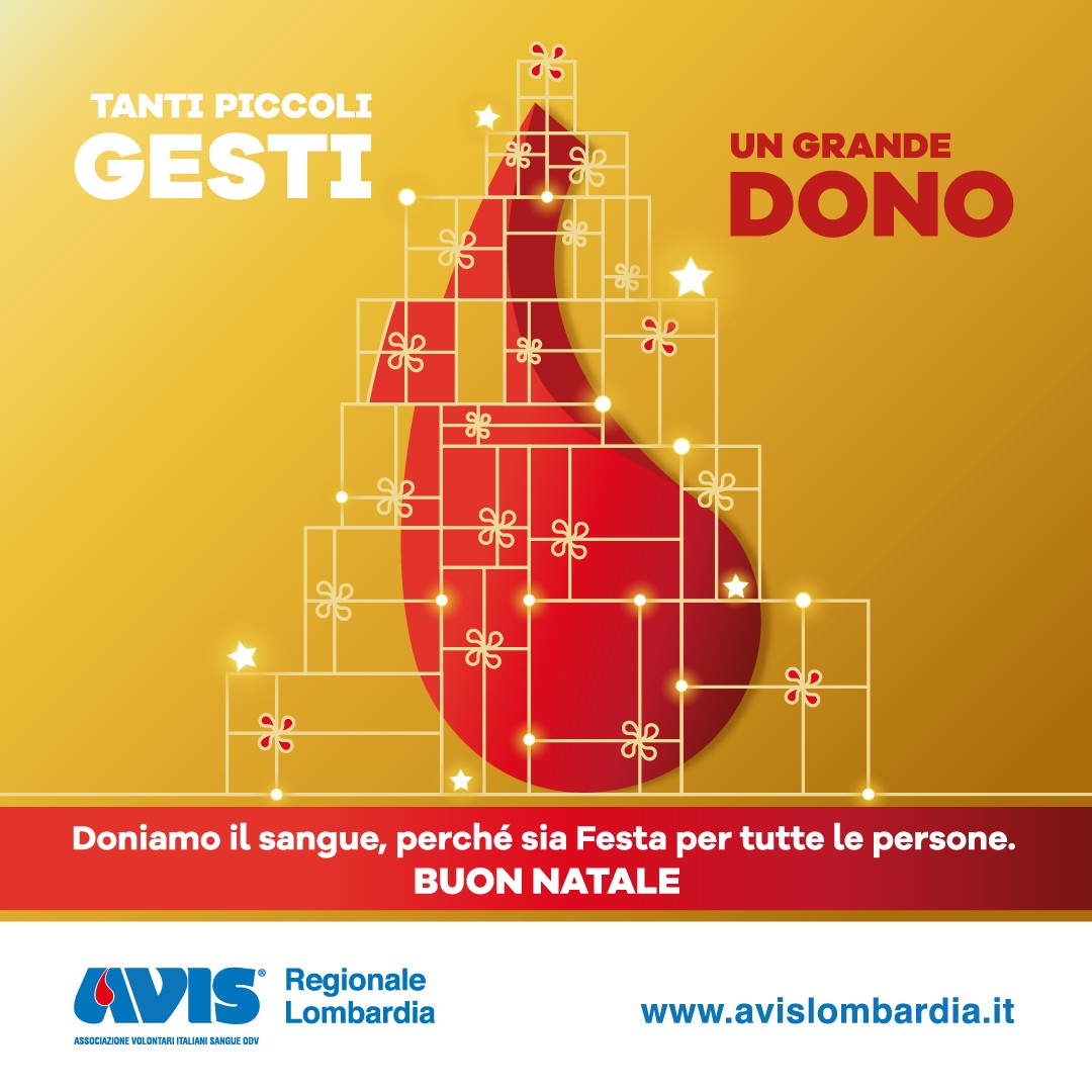 Felice Natale da Avis Regionale Lombardia