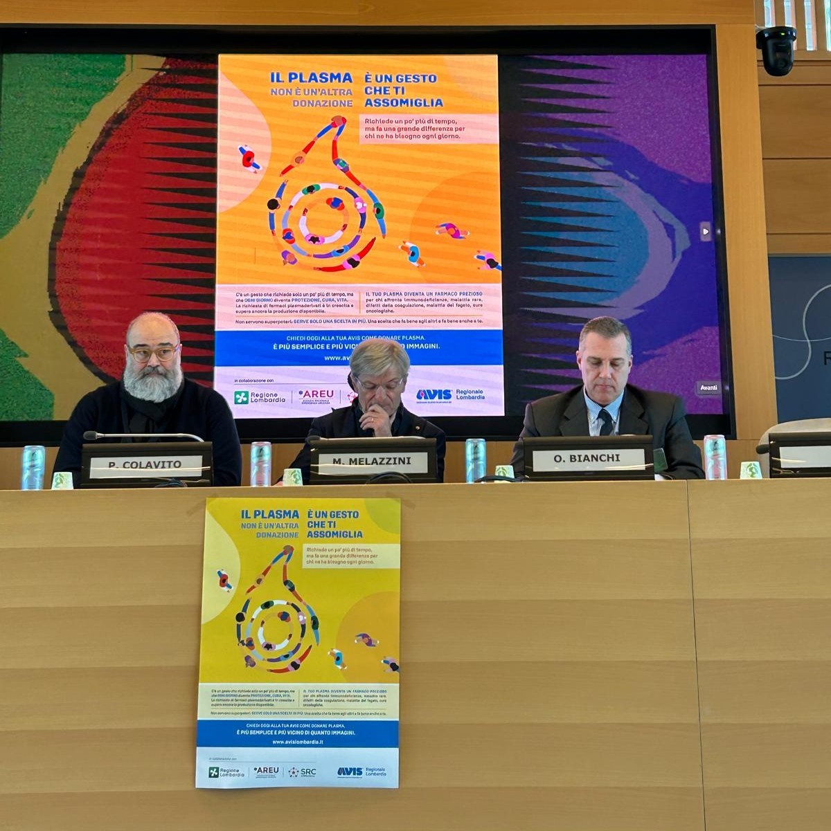 Conferenza Stampa Campagna Plasma